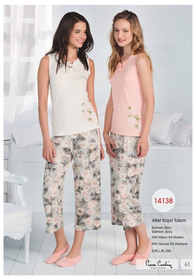 Pierre Cardin Bayan Yazlık Atlet Kapri Takım 14138