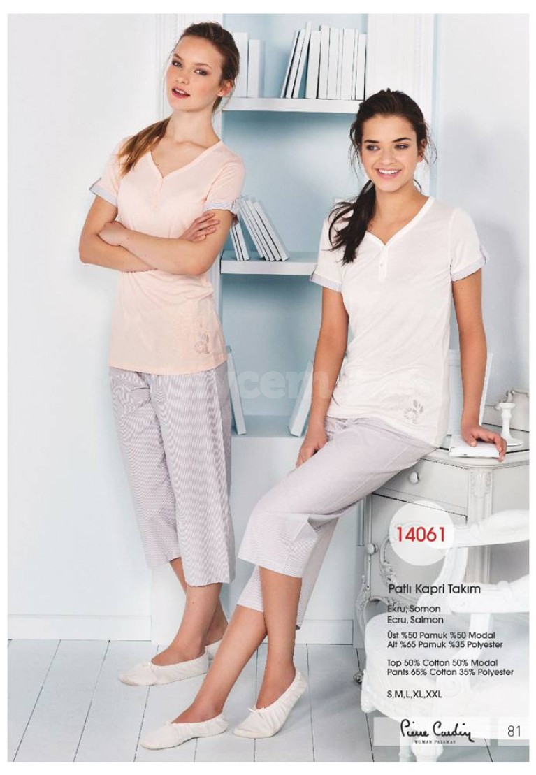 Pierre Cardin Bayan Patlı Kapri Takım 14061