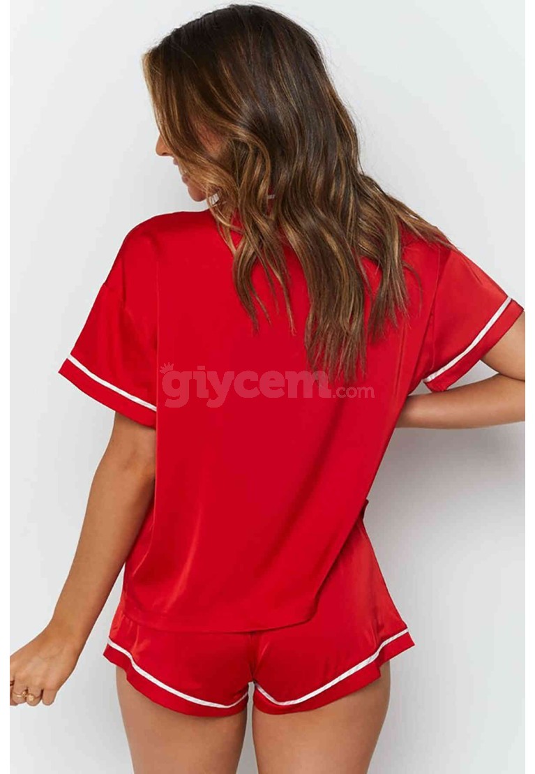 www.pijamafoni.com-MERRY SEE-MERRYSEE-MS3242-KIRMIZI-31