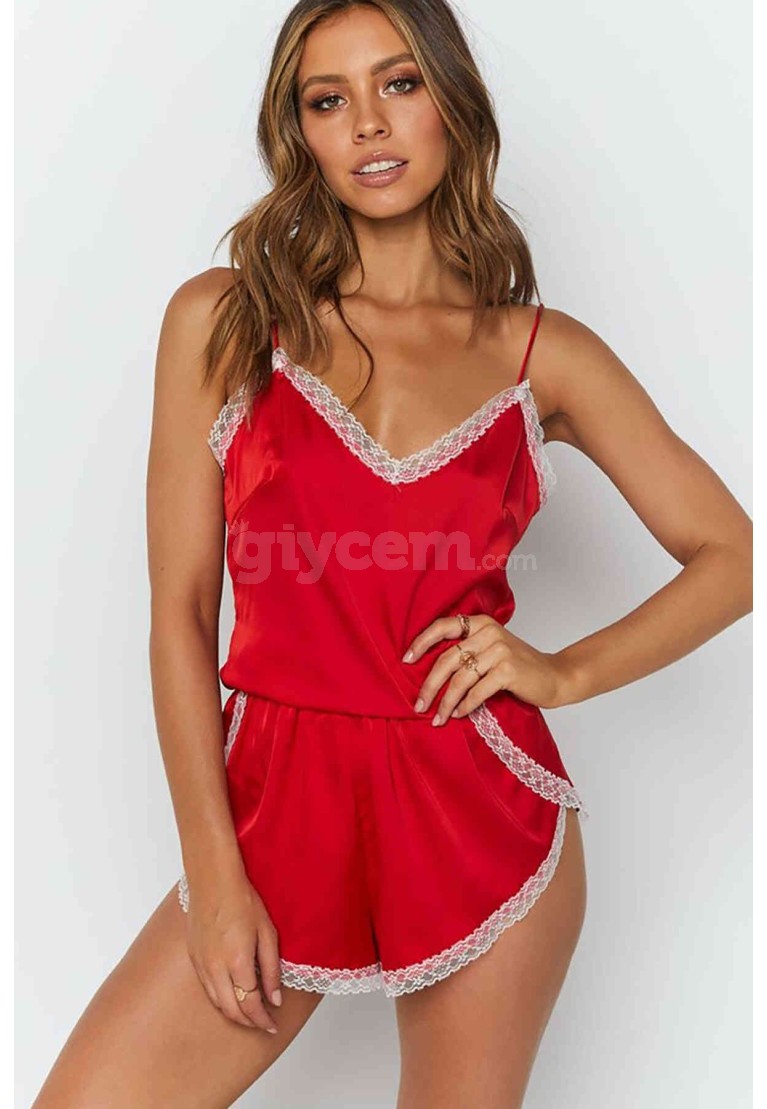 www.pijamafoni.com-MERRY SEE-MERRYSEE-MS2341-KIRMIZI-31