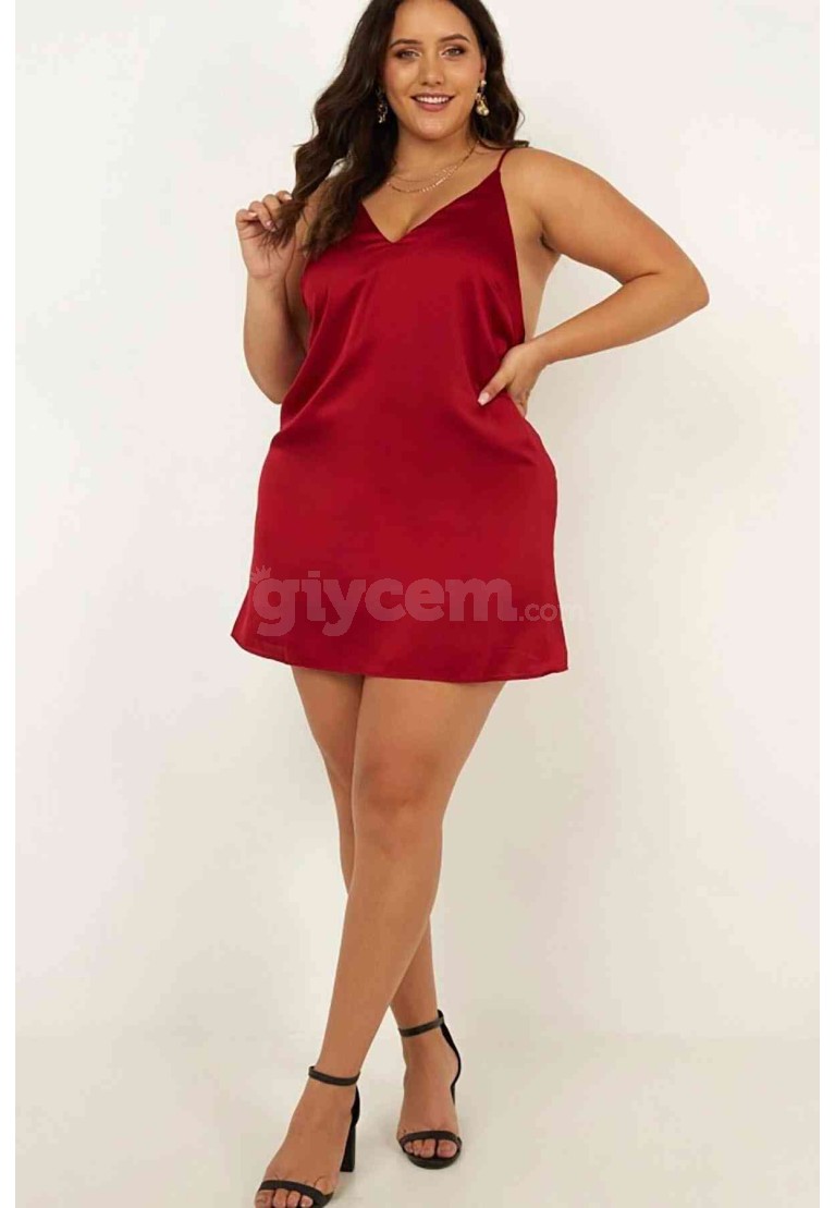 www.pijamafoni.com-MERRY SEE-MERRYSEE-MS2346-KIRMIZI-31