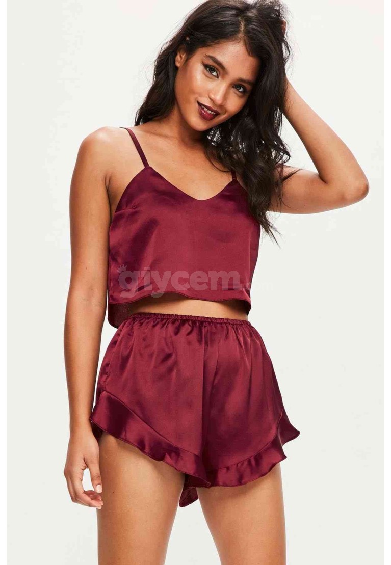 www.pijamafoni.com-MERRY SEE-MERRYSEE-MS2308-BORDO-31