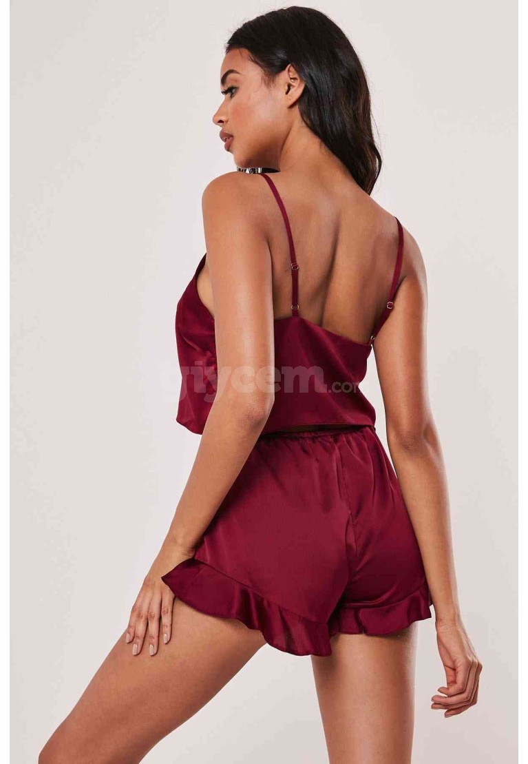 www.pijamafoni.com-MERRY SEE-MERRYSEE-MS2308-BORDO-31