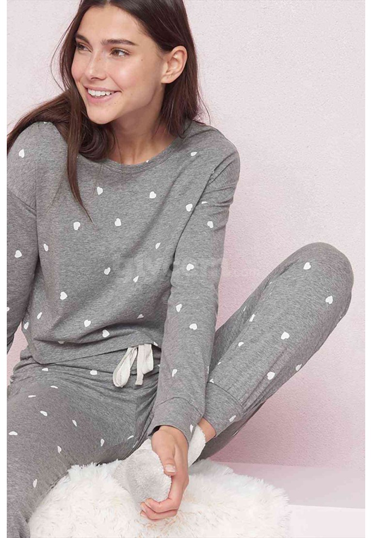 www.pijamafoni.com-MERRY SEE-MERRYSEE-MS4039-GRİ-31