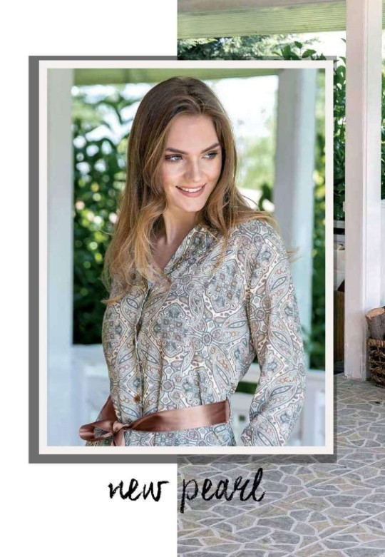 Yeni İnci Desenli Pijama Takım BPJ1322