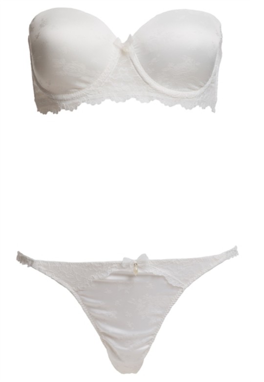 Pierre Cardin 4440 Halia Push Up Jakarlı Sütyen Takımı Ekru