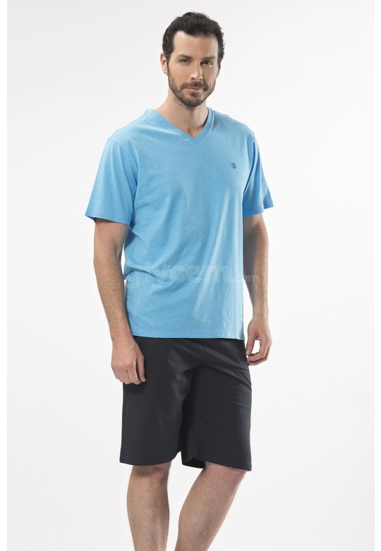 www.pijamafoni.com-CACHAREL-2138/MAVİ-20