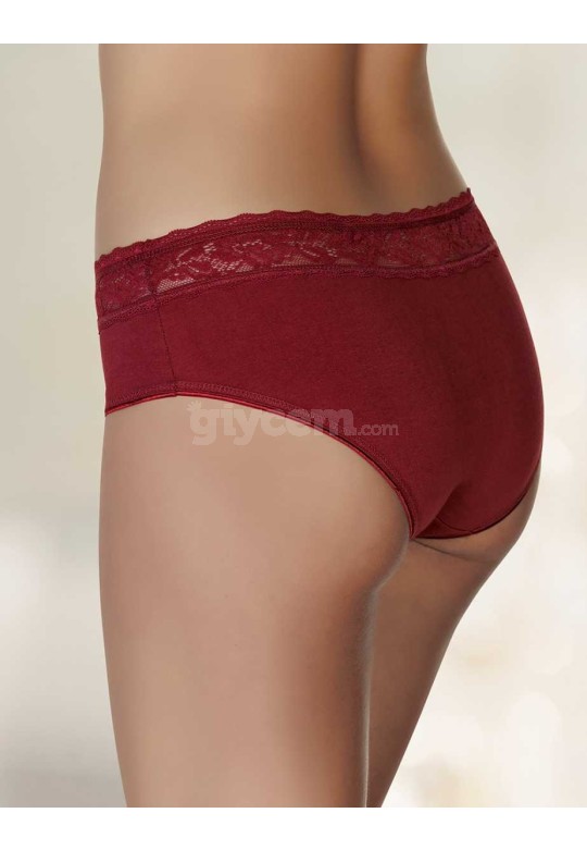 Şahinler Kadın Külot Bordo D-3065-BRD