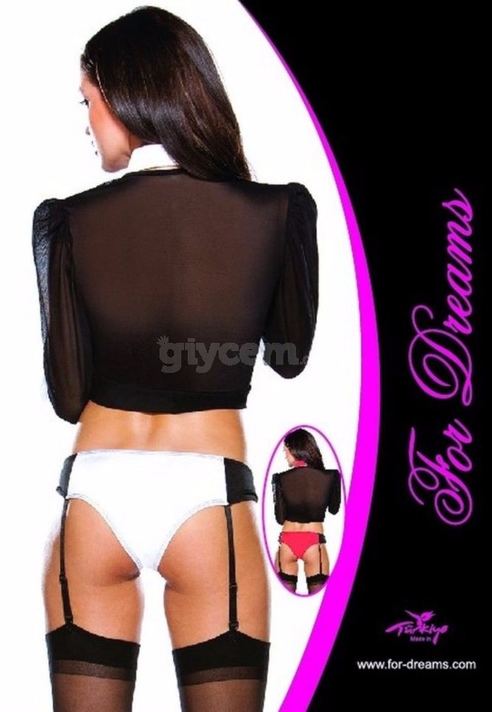 For Dreams Kravat Detaylı Playgirl Takım  8088