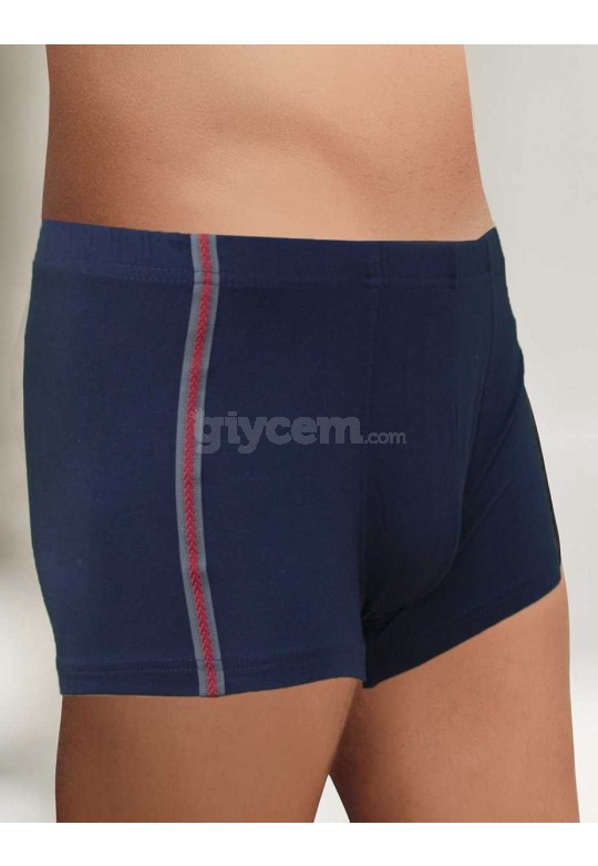 Şahinler Likralı Modal Boxer Lacivert ME124-LC