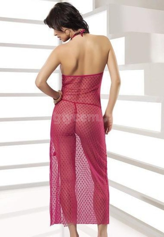 Sistina Dantel Detaylı Sabahlık S-639