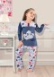 Gümüş Kız Çocuk Pijama 2000 Fırsat Ürünü (Resimdeki Renk-6-7 Yaş)