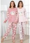 Estiva Kadın Welsoft Kuğulu Pijama Takımı  19349