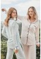 Bone Club Justine Önden Düğmeli Pijama Takımı 5125