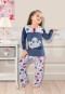 Gümüş Kız Çocuk Pijama 2000 Fırsat Ürünü (Resimdeki Renk-6-7 Yaş)