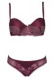 Pierre Cardin 4564 Brıght Boş Kap Regular Sütyen Takım Vişne