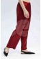 Merry See Saten Pjama Alt Kırmızı MS3241-Kırmızı
