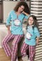 Yeni İnci Kız Çocuk Kaşkorse Dokuma Pijama Takım CKP-258 Fırsat Ürünü (Resimdeki Renk-5-6 Yaş)