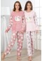 Estiva Kadın Welsoft Kuğulu Pijama Takımı  19349