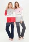 US Polo Yuvarlak Yaka Pijama Takım 15720 Fırsat Ürünü (Kırmızı-2XL)