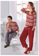 Pierre Cardin Bayan Şalvarlı Pijama Takım 14174