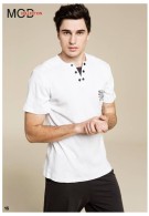 Mod Collection Erkek Yazlık Sahte Patlı Pijama Takım 1613