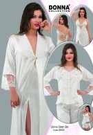 Donna Bayan 6'lı Saten Set 2044S