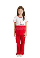Dagi Baskılı O Yaka KK Pijama Takım 1301
