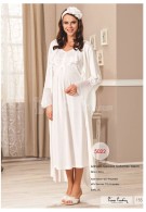 Pierre Cardin Bayan Lohusa Gecelik Sabahlık Takım 5022