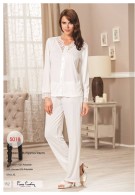 Pierre Cardin Bayan Boydan Patlı Pijama Takım 5018