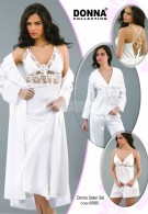 Donna Bayan 6'lı Saten Set 6060S